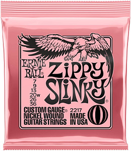 ERNIE BALL 2217 Nickel Wound Slinky Zippy 7-36 - Струны для электрогитары