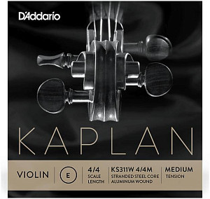 D'ADDARIO KS311W 4/4 M - Струна одиночная для скрипки
