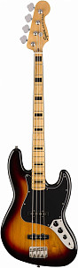 FENDER SQUIER SQ CV 70s JAZZ BASS MN 3TS 4-струнная бас-гитара, цвет санберст