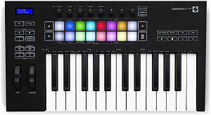 NOVATION Launchkey 25 [MK3] миди-клавиатура, 25 клавиш, Pitch/Mod контроллеры,...
