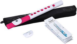 NUVO TooT (White/Pink) блок-флейта TooT, материал - пластик, цвет - белый/розовый,...