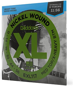 D'ADDARIO EXL117 - Струны для электрогитары