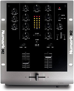 NUMARK M2, 2-канальный 10' микшер входы: 2-4 линейных/phono, 2 phono,...