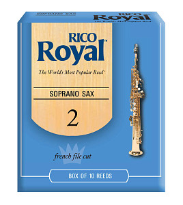RIB1020 Rico Royal Трости для саксофона-сопрано, размер 2.0, 10шт в упаковке Rico