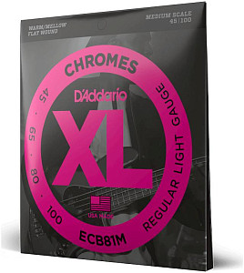 D'ADDARIO ECB 81M - Струны для бас-гитары