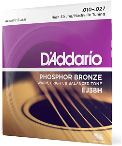 D'ADDARIO EJ38 H - Струны для акустической гитары