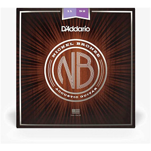 D'ADDARIO NB1152 - Струны для акустической гитары Custom Light 11-52