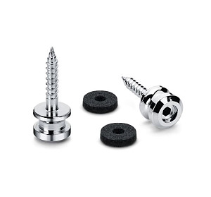 Schaller 24030200 S-Lock M - Крепление ремня, хром