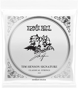 ERNIE BALL 3829 Tim Henson Clear and Silver Medium 28-42 - Струны для классической гитары
