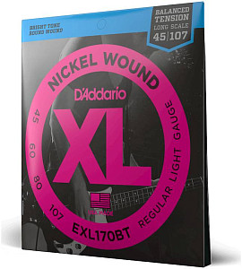 D'ADDARIO EXL170 BT - Струны для бас-гитары