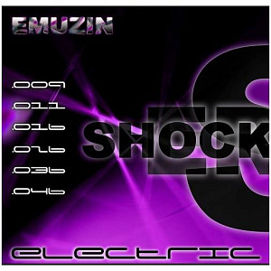 EMUZIN 6SR9-46 - Струны для электрогитары