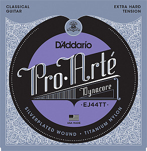 EJ44TT ProArte DynaCore Струны для классической гитары, титан, очень сильное натяжение, D'Addario