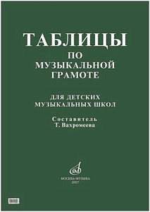 Изд-во Музыка Таблицы по музыкальной грамоте для ДМШ /Сост. Т. Вахромеева....