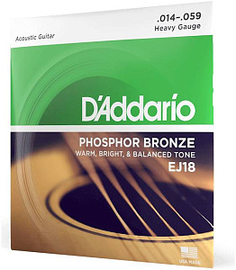 D'ADDARIO EJ18 - Струны для акустической гитары