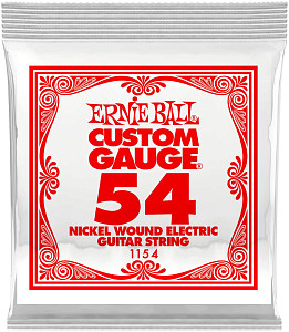 ERNIE BALL 1154 Nickel Wound .054 - Струна одиночная для электрогитары