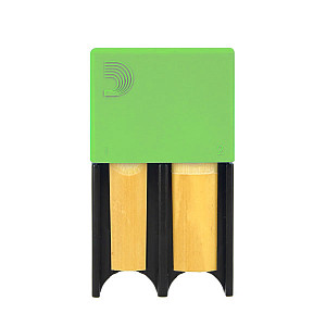 DRGRD4ACGR Reed Guard Футляр для хранения тростей, зеленый, малый, Rico