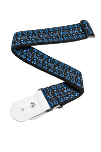 Planet Waves 50G05 Woven - Ремень для гитары "Hootenanny Blue" 