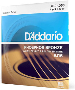 D'ADDARIO EJ16 - Струны для акустической гитары