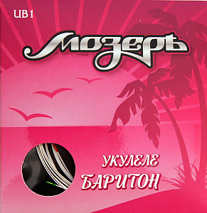 UB1 Комплект струн для укулеле баритон, Мозеръ