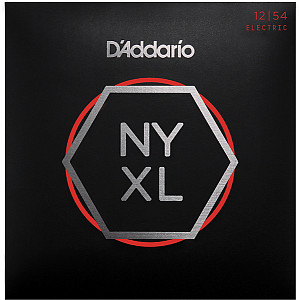 NYXL1254 NYXL Комплект струн для электрогитары, Heavy, 12-54, D'Addario 