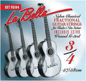 LA BELLA FG134 - Струны для классической гитары