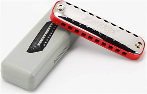 EASTTOP T10-1 C RED COMB - Губная гармоника диатоническая
