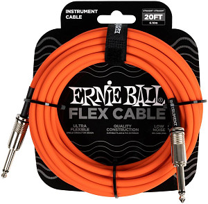 ERNIE BALL 6421, 6м - Инструментальный кабель