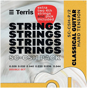 TERRIS SC-CSH-Pack/2 - Струны для классической гитары