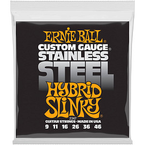 ERNIE BALL 2247 Stainless Steel Slinky Hybrid - Струны для электрогитары