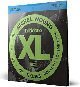 D'ADDARIO EXL165 - Струны для бас-гитары