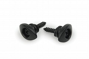 PWEEP102 Крепление ремня, эллиптическое, черное, Planet Waves