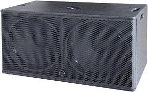 INVOTONE DSX218SA - активный сабвуфер, 18" х 2, 2000 Вт, 35 Гц - 120 Гц,...
