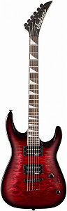 JACKSON JS32TQ Dinky Transparent Red - Электрогитара