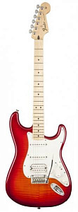 FENDER DELUXE STRATOCASTER HSS PLUS iOS AGED CHERRY BURST - Электрогитара