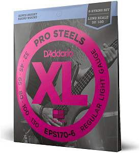 D'ADDARIO EPS170 6 - Струны для бас-гитары 6 струнной