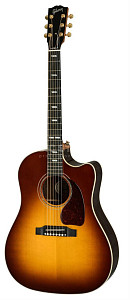 GIBSON 2019 J-45 AG Rosewood (Burst) Rosewood Burst гитара электроакустическая,...