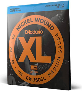 D'ADDARIO EXL160SL - Струны для бас-гитары