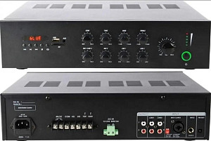 Pearller PA-180D Усилитель мощности трансляционный, 180Вт