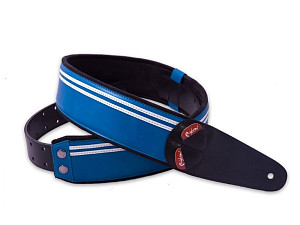 RightOn Straps Mojo Race Blue - Ремень для гитары