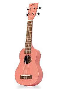 Hampi SBK-Coral-Pink Укулеле сопрано, светло-красный