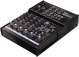 INVOTONE MX6FX - Микшерный пульт 2 микрофонных входа XLR и балансный Jack,...