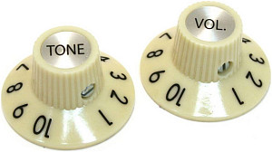 FENDER Pure Vintage 1965 Jazzmaster® 'Witch Hat' Knobs - Ручка потенциометра