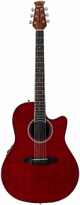 OVATION APPLAUSE AB24II-RR Mid Cutaway Ruby Red электроакустическая гитара