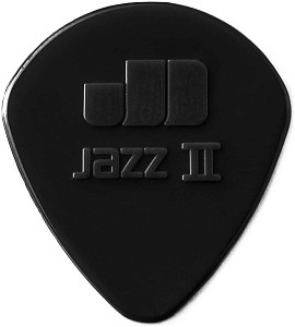 DUNLOP NYLON JAZZ-6/PLYPK медиаторы нейлоновые 1,38 черные