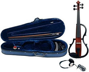 GEWA E-Violine Line Red Brown электроскрипка, чехол, смычок, канифоль,...
