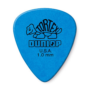 418R1.0 Tortex Standard Медиаторы 72шт, толщина 1,0мм, Dunlop