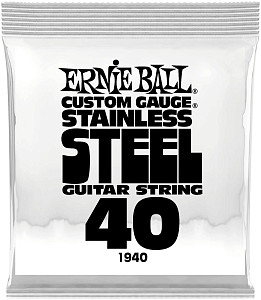 ERNIE BALL 1940 Stainless Steel .040 - Струна одиночная для электрогитары