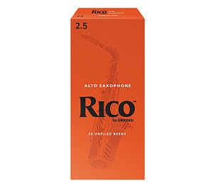 RJA2525 Rico Трости для саксофона альт, размер 2.5, 25шт, Rico