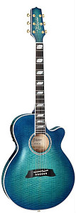 TAKAMINE TSP178ACSBB электроакустическая гитара, в комплекте кейс
