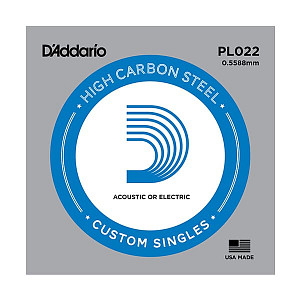 D`Addario PL022 - Одиночная струна .022"